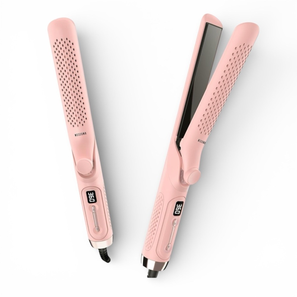 MESCOMB‎ - 2 in 1 Hair Straightener & Curler (HS-697) - No Box Included